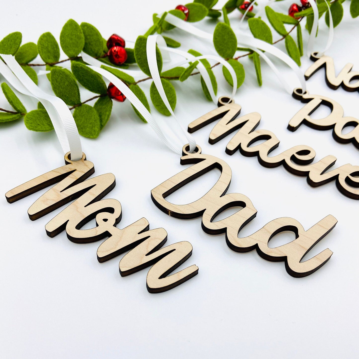 Christmas Stocking Tags- Custom Laser cut