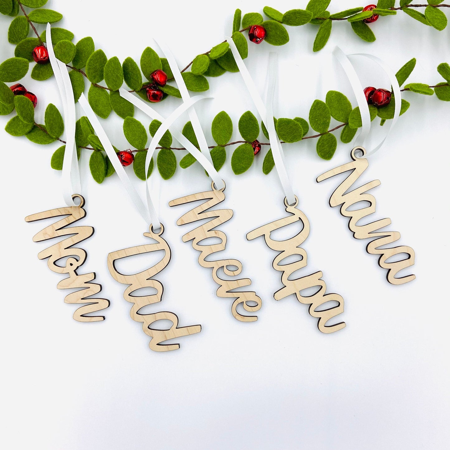 Christmas Stocking Tags- Custom Laser cut