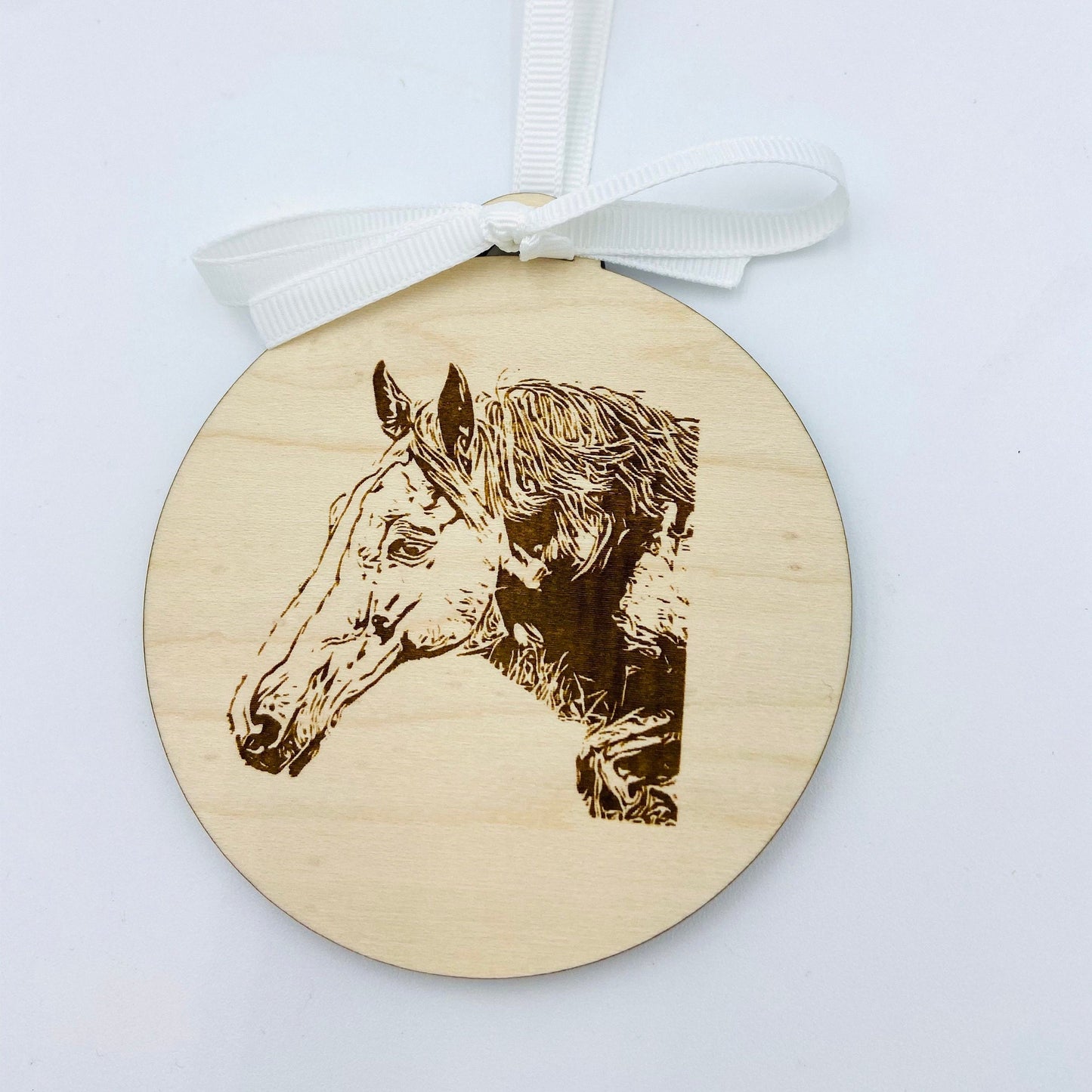 Custom engraved pet Christmas ornament